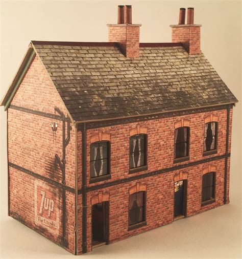 All kinds of shops for High Streets old and new. . Downloadable model railway buildings